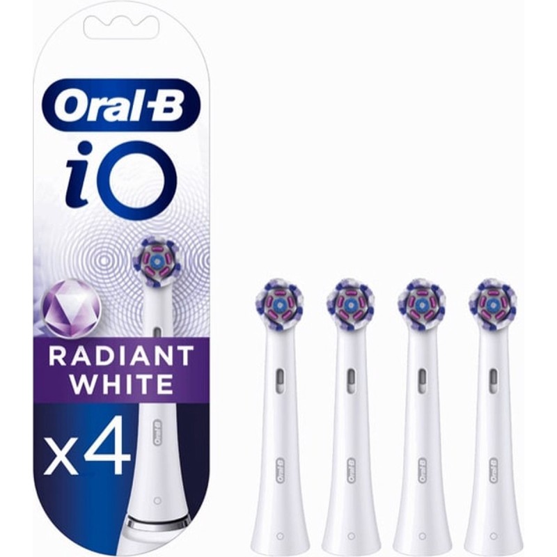Borsthuvud iO Radiant White 4st Borsthuvud iO Radiant White 4st